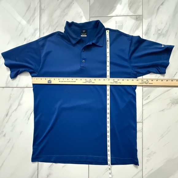 ⛳ Nike Golf Sphere Dry Blue Short Sleeve Polo – XL – Blue ⛳ - Picture 10 of 10